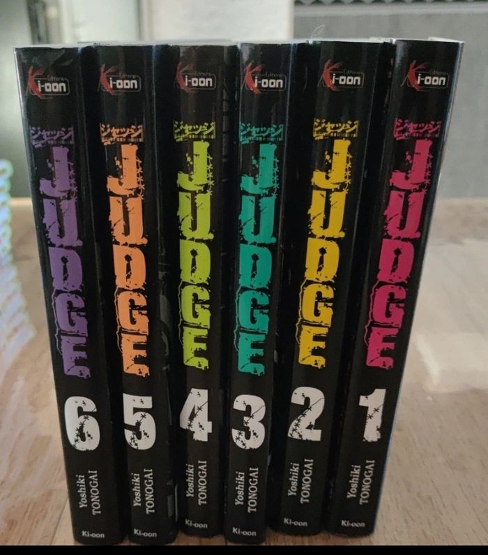 Lot 6 mangas judge - photo numéro 4
