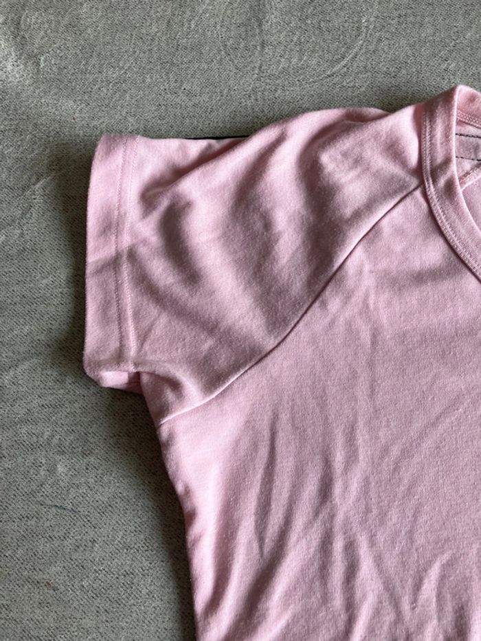 T-shirt rose clair – Taille 14 ans – Marque Diadora – Très bon état - photo numéro 3