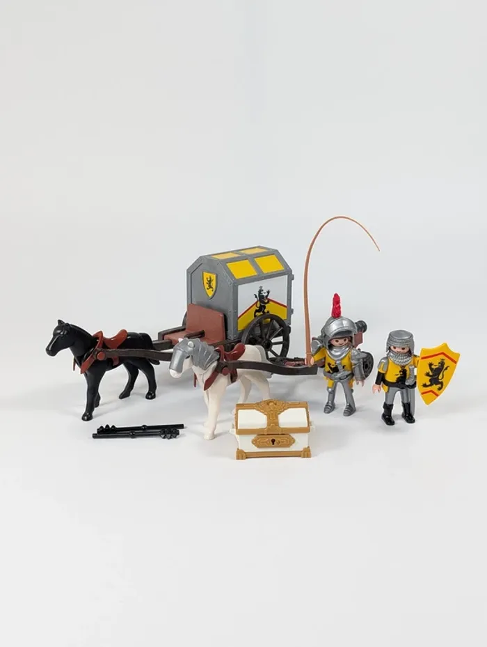 Playmobil Convoi et Trésor des chevaliers - photo numéro 1