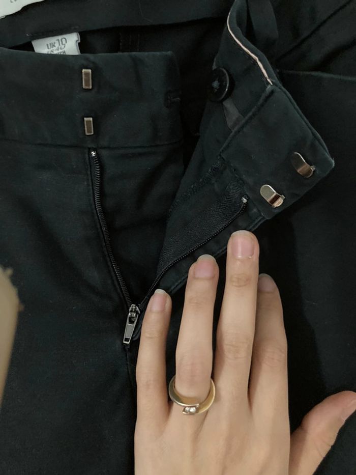 Pantalon gap bleu marine modèle curvy taille 40 - photo numéro 4