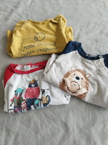 Lot haut manche longue