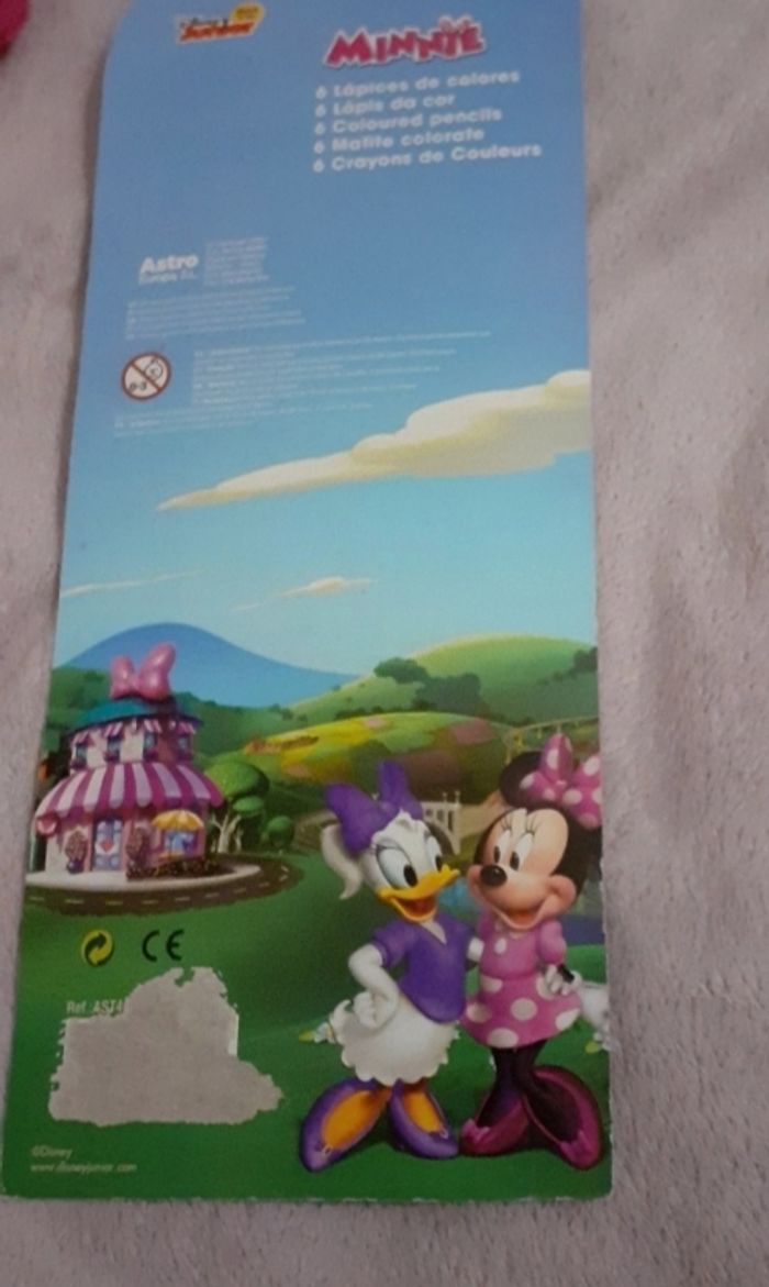 Trousse scolaire Minnie Mouse + 6 Crayons-couleur - photo numéro 10