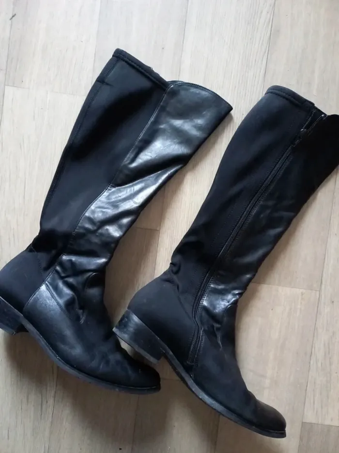 Botte noir femme T.39