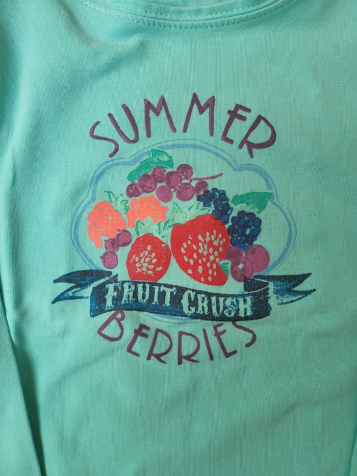 T-shirt manches longues fille orchestra 4 ans très bon état - photo numéro 3