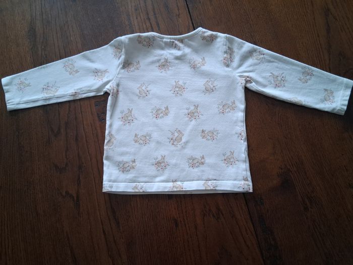 Ensemble 3 pièces pour bébé fille à motif lapins de marque C&A Baby - photo numéro 7