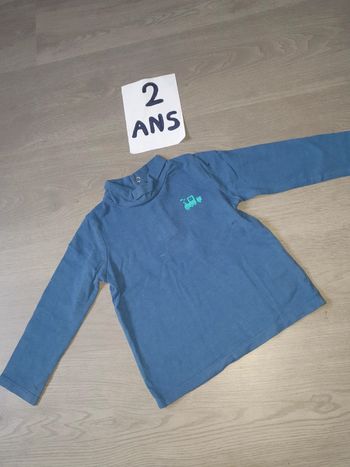 Sous pull 2ans garçon