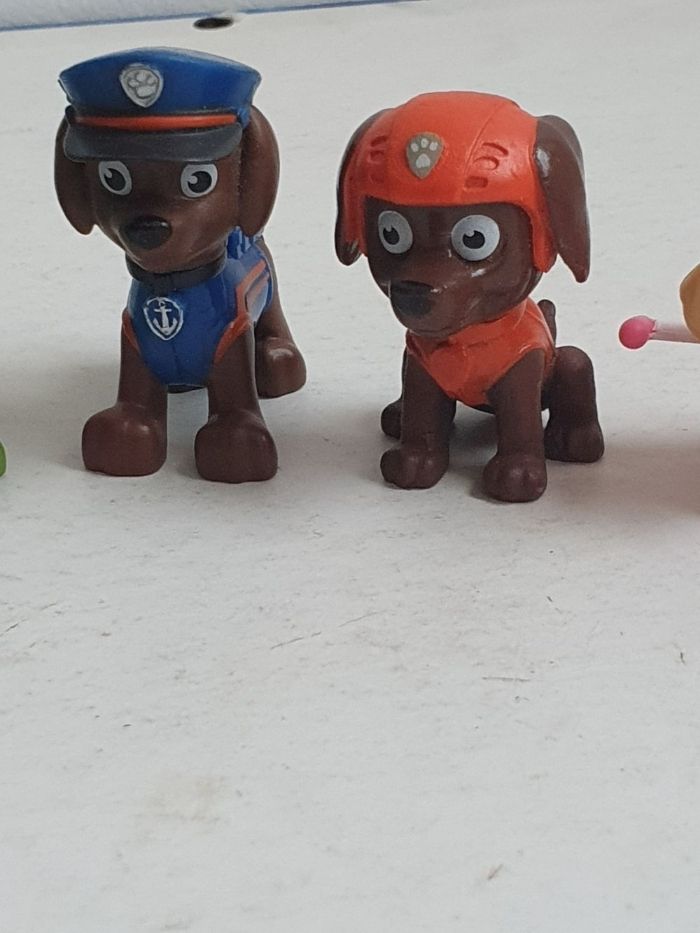 5 figurines Paw Patrol Team Rescue - photo numéro 3