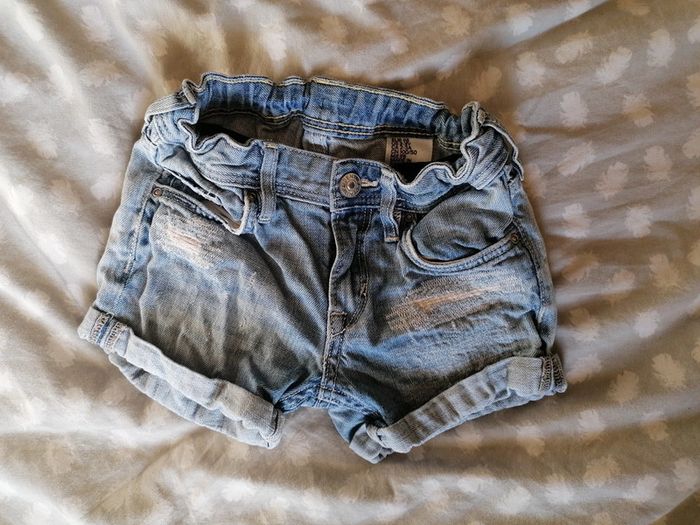 Short en jean h&m 2/3 ans