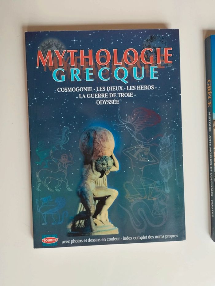 Lot livres Mythologie Grecque et guide sur la Grèce - photo numéro 5