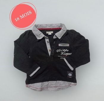 Polo chemise garçon