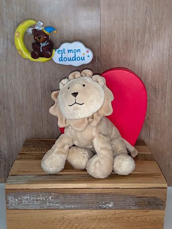 JAC23 Doudou lion 🦁 jacadi