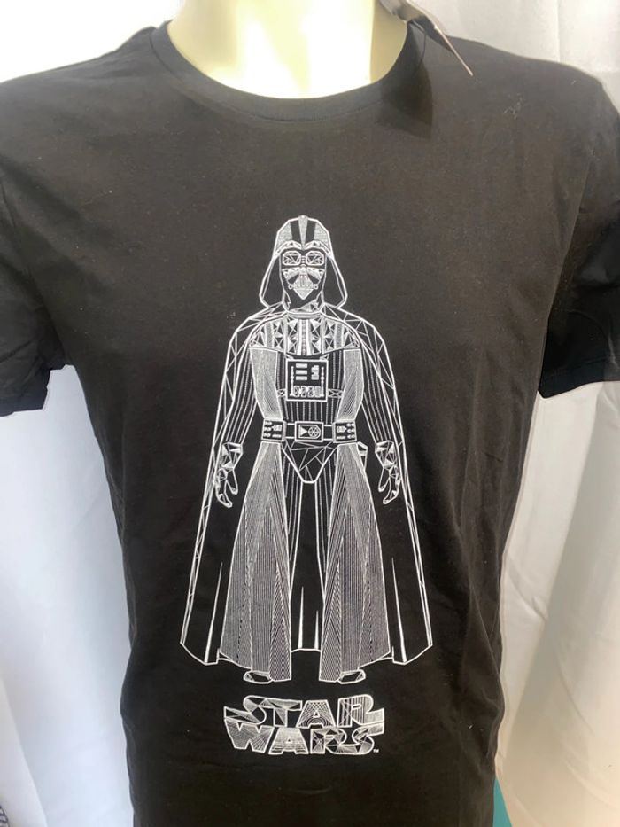 Tee shirt noir coton imprimé Star Wars taille L neuf - n98i - photo numéro 2
