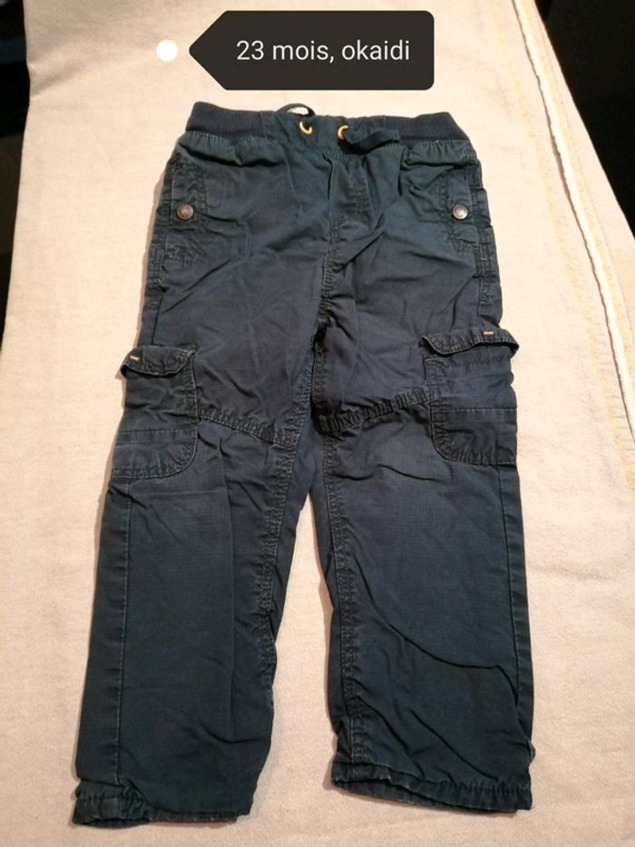 Pantalon bleu marine