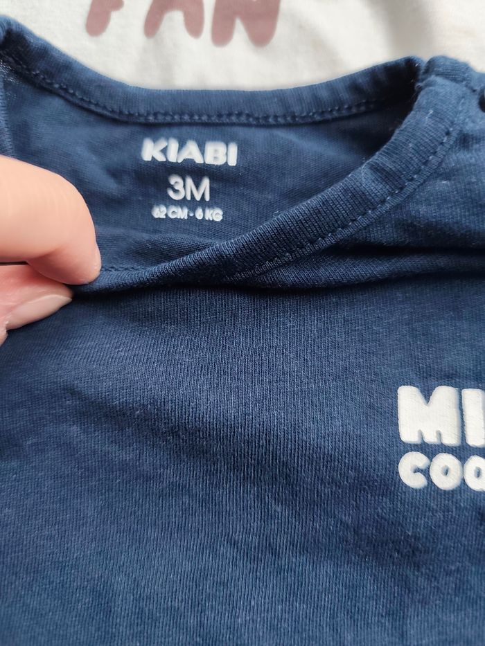 Lots 2 tee shirt manches longues bébé garçon - photo numéro 3