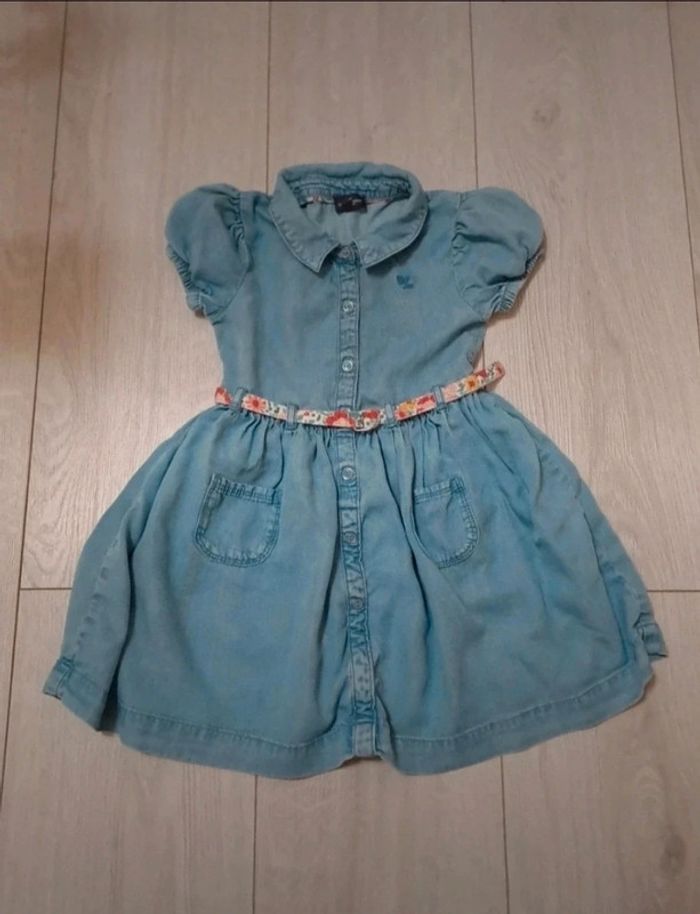 Superbe robe jean souple 4A