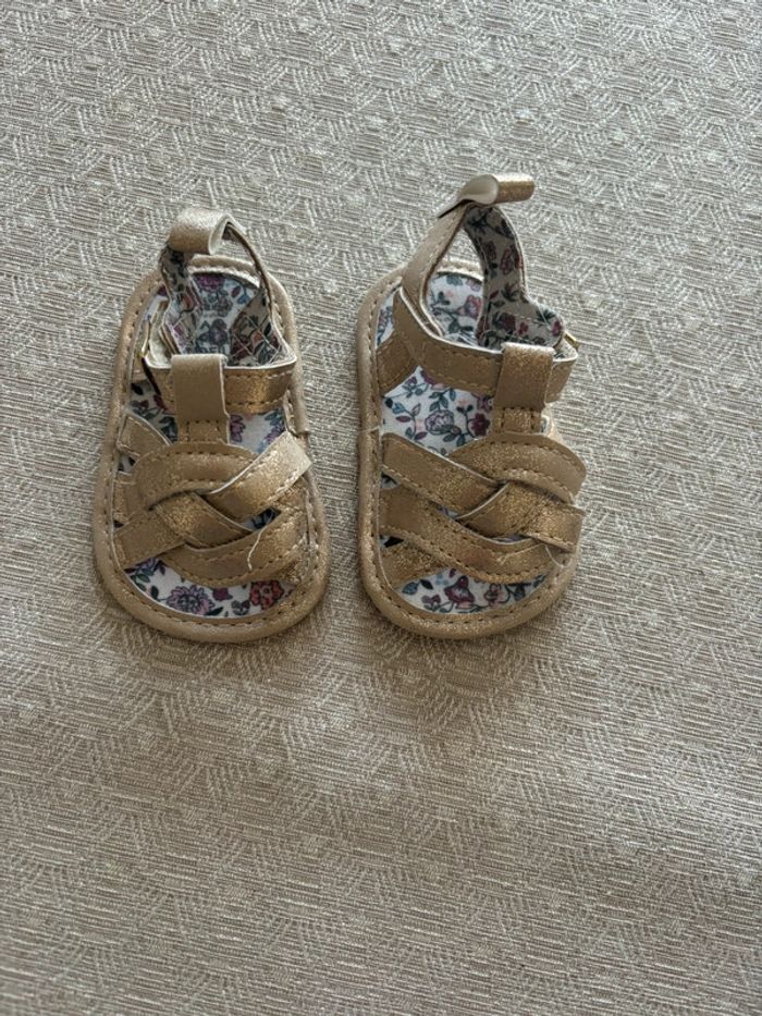 Sandales souples bébé fille