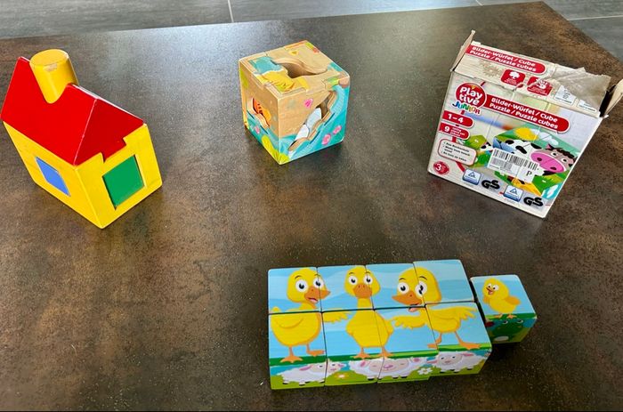 3 puzzles en bois - photo numéro 2