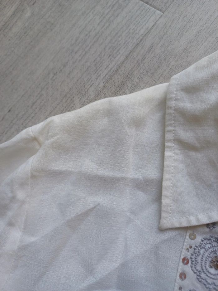 Veste femme en lin - photo numéro 3