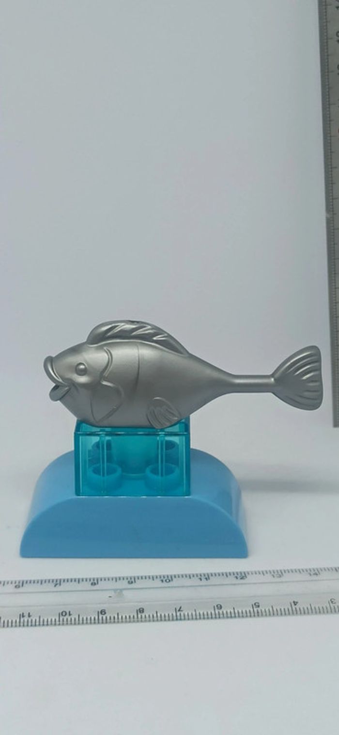 Poisson sur briques bleues lego duplo - photo numéro 3