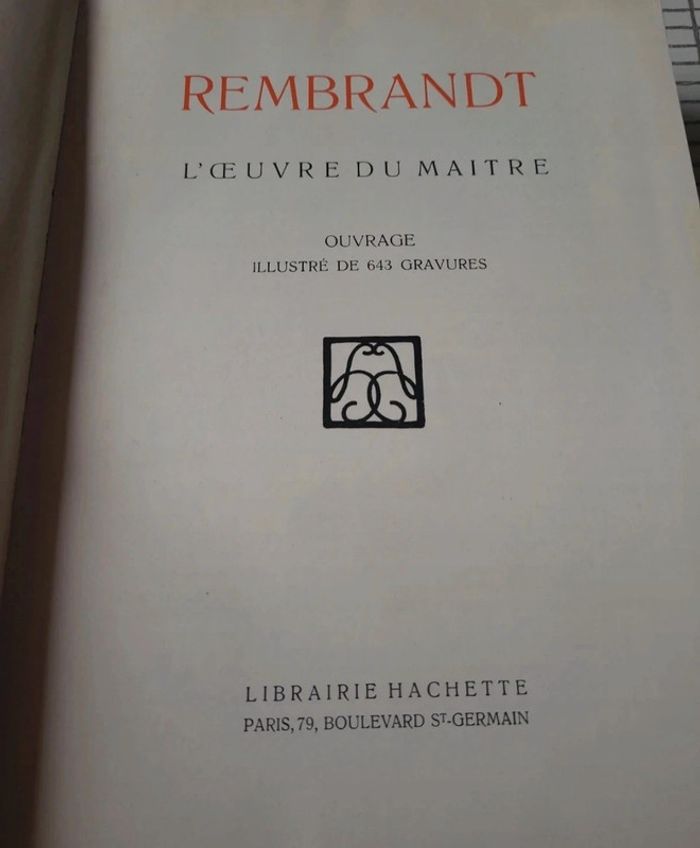 Rembrandt. L'oeuvre du maitre - photo numéro 3