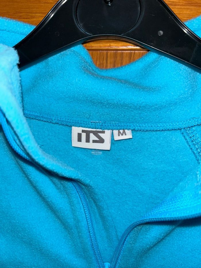 Pull polaire bleu - photo numéro 2