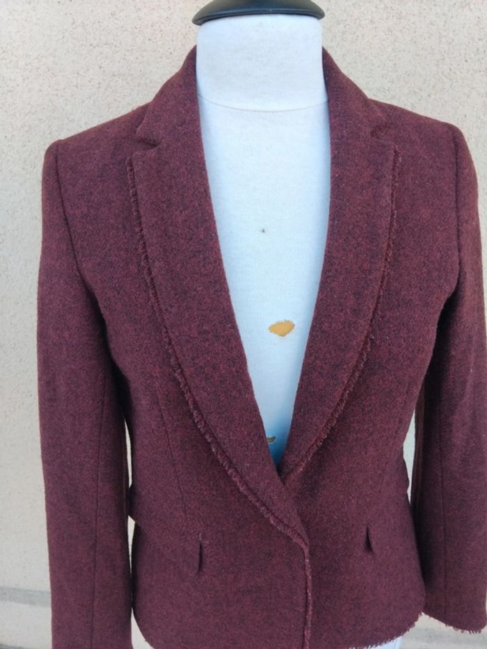Veste chic Caroll t40 100%laine - photo numéro 15