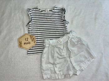 Ensemble short et t shirt Kiabi 12 mois