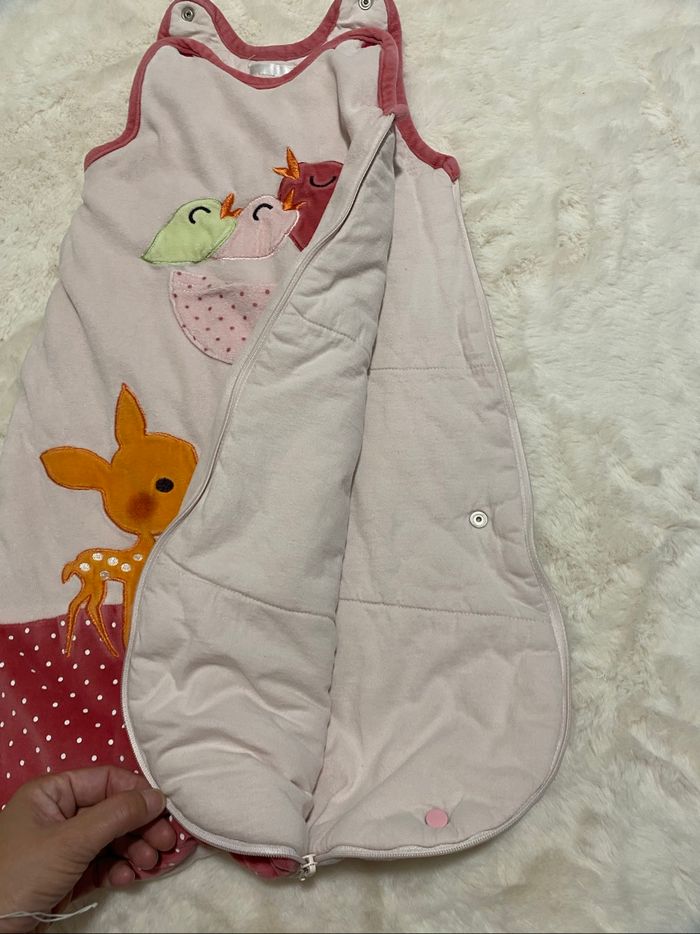 💜Turbulette KITCHOUN  toute douce 0/6mois motif adorable 💜 - photo numéro 5