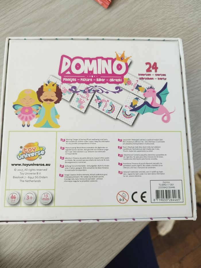 Jeu domino licorne - photo numéro 2