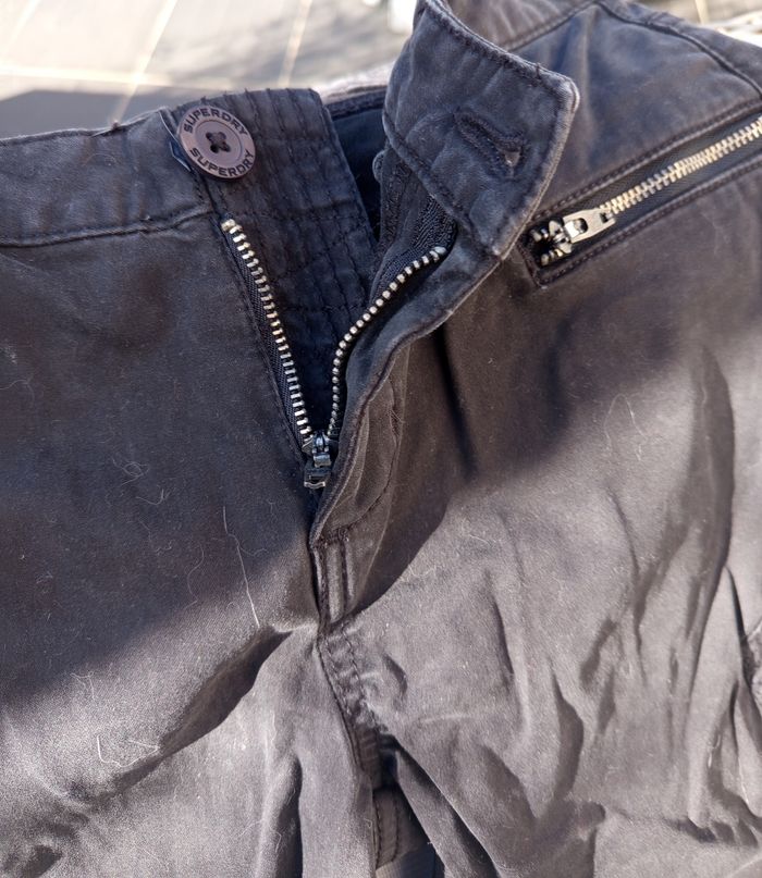 Jeans Superdry noir clair - photo numéro 8