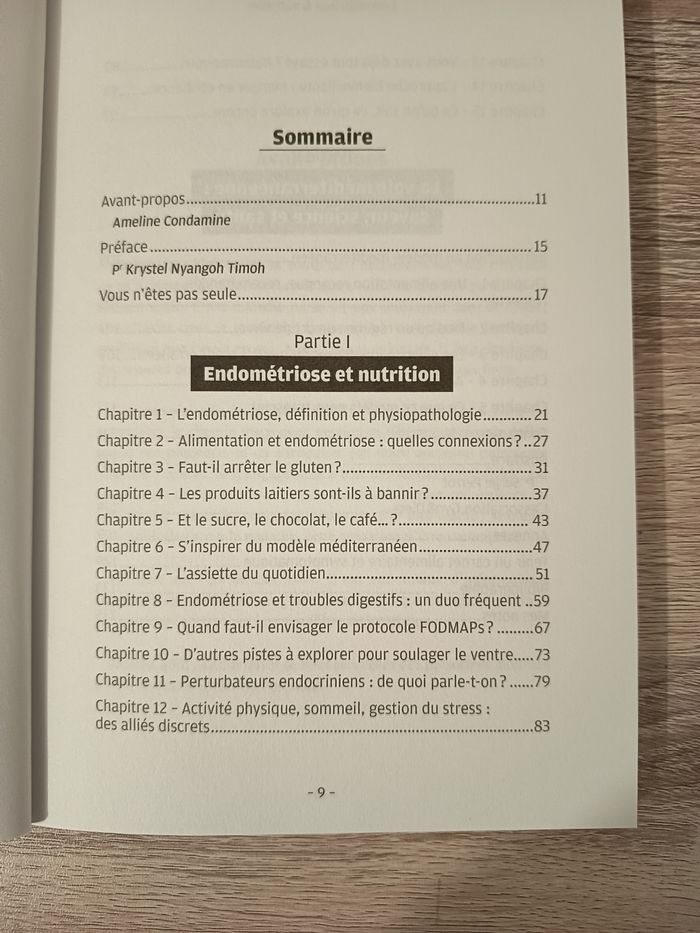 Livre endométriose et nutrition : comprendre, adapter, mieux vivre, Marie Christine Barraut, NEUF - photo numéro 4