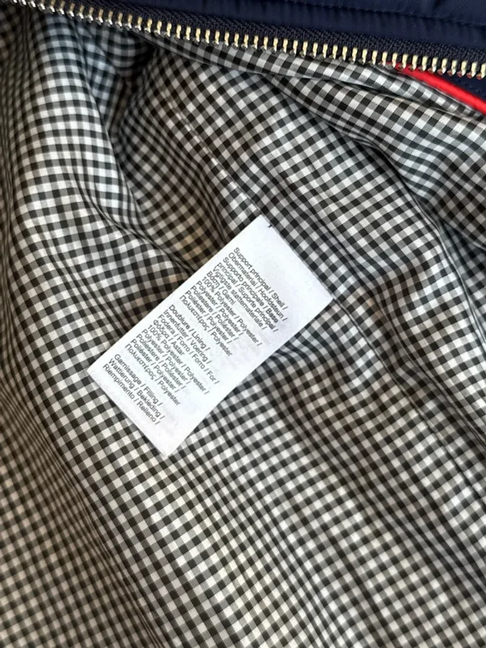 Bombers Lacoste bleu marine 8ans - photo numéro 4