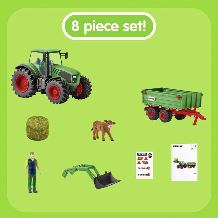 Schleich 42379 Tracteur avec remorque - photo numéro 2