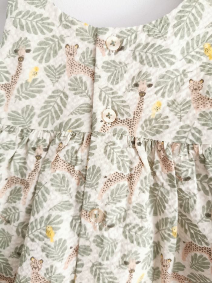 Robe d'été et bloomer savane Obaïbi 6 Mois - photo numéro 8