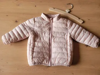 Doudoune mi saison rose - 12 mois