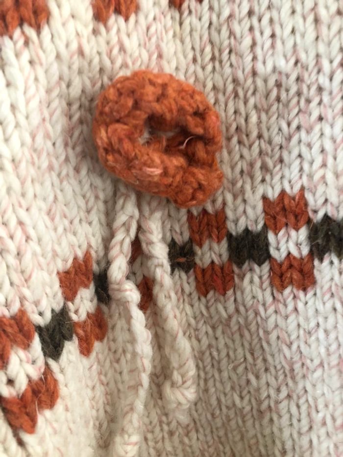 Poncho 5 ans à capuche style bohème enfant - photo numéro 14