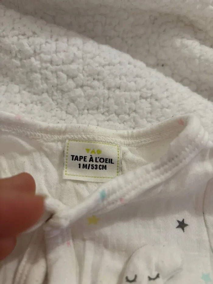 Pyjama fin tape à l’œil 1 mois - photo numéro 3