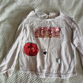 Pull fin fille 8 ans