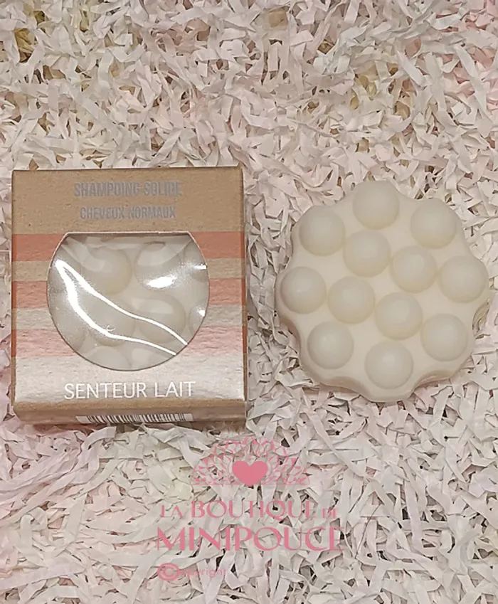 Shampooing solide ( Blanc cheveux normaux - Au lait d'ânesse )