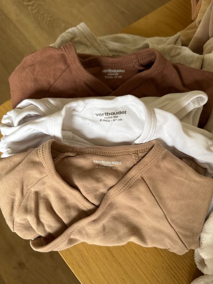 Lot 10 pyjamas + 6 bodys vert baudet - photo numéro 4