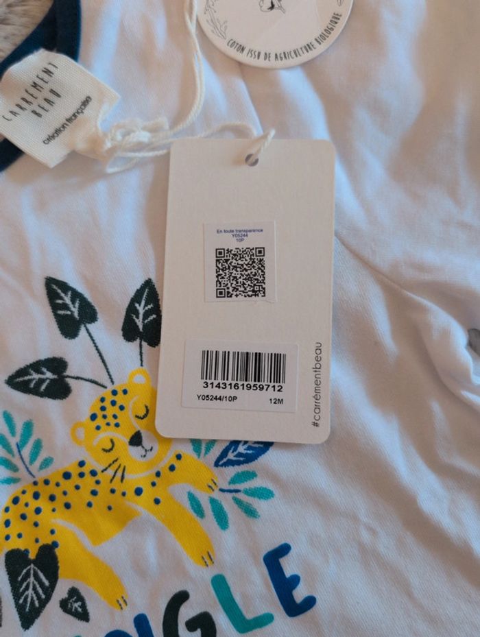 T-shirt 12 mois Carrément beau - photo numéro 5