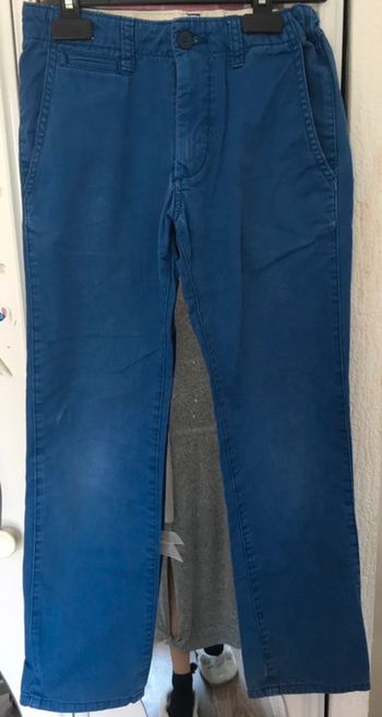 Pantalon slim ajustable bleu 10 ans  Gap