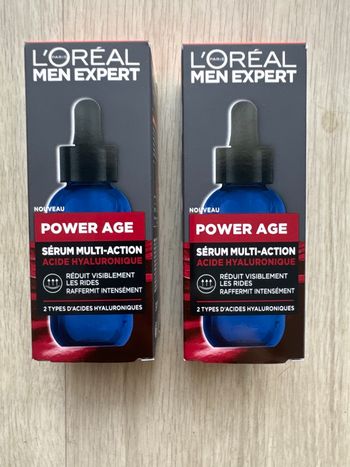 Lot 2 sérum L’oréal men expert power age neuf
