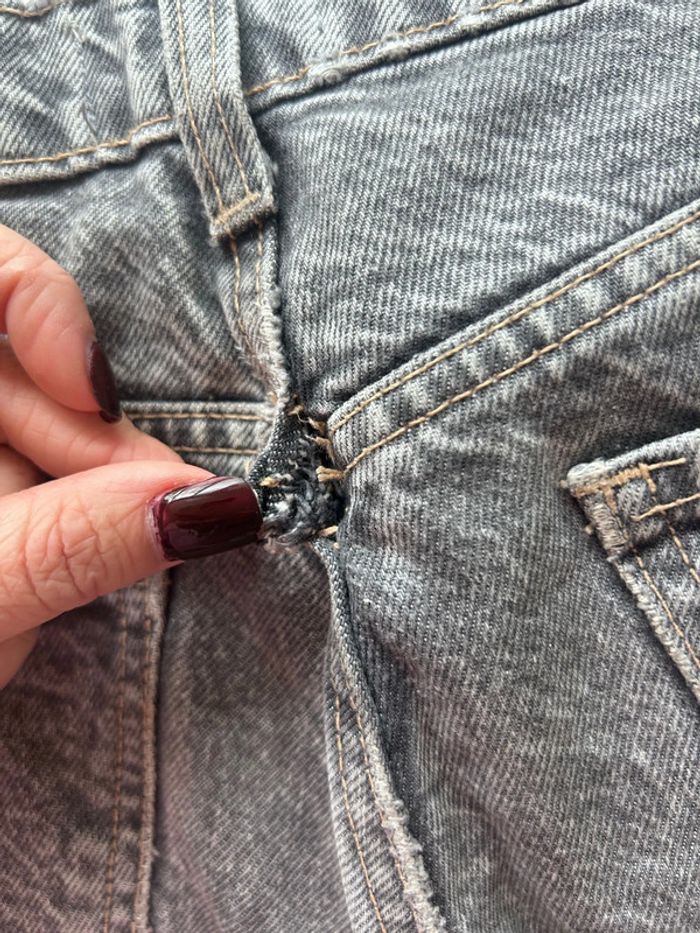 Jean gris Zara taille 40 - photo numéro 6