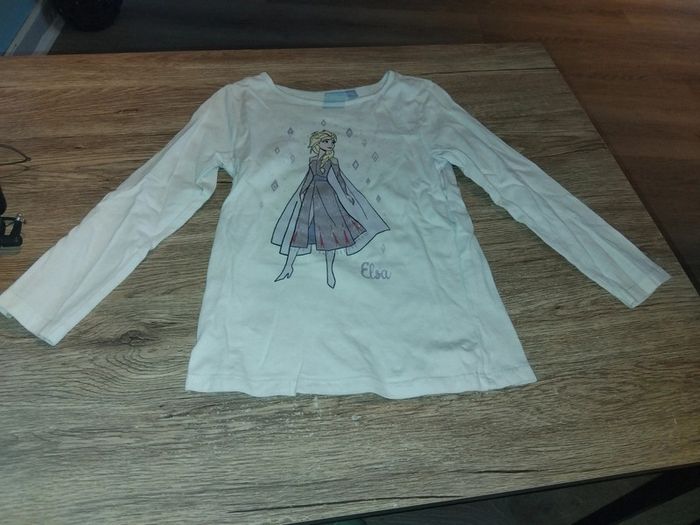 Tee shirt la reine des neiges