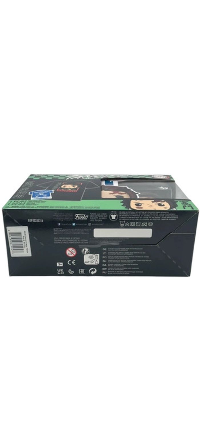 Coffret Funko Pop Demon Slayer T-Shirt taille Xl + Figurine Tanjiro Kamado neuf - photo numéro 5