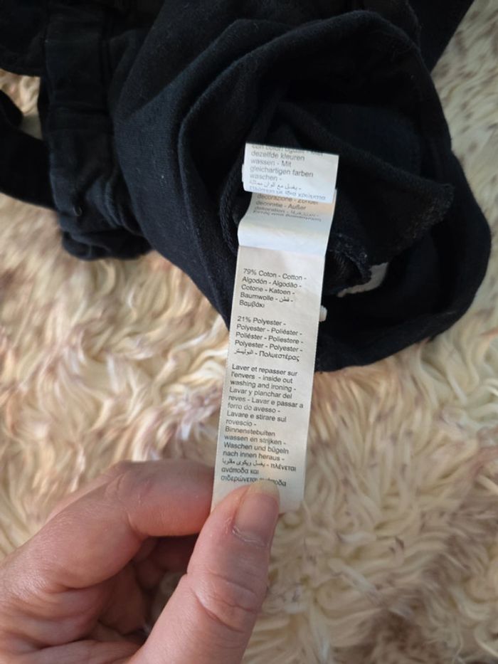 Salopette noire Minnie 18 mois 81cm - photo numéro 8