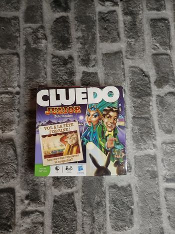 Jeu Cluedo Junior Fête Foraine / neuf / 2009 /hasbro
