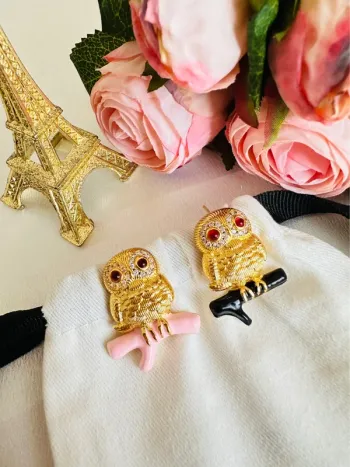 🦉 Les Veilleurs de la Nuit – Boucles d’Oreilles Hiboux