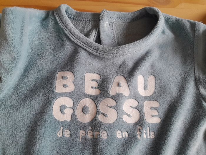 Pyjama velours bébé - photo numéro 3